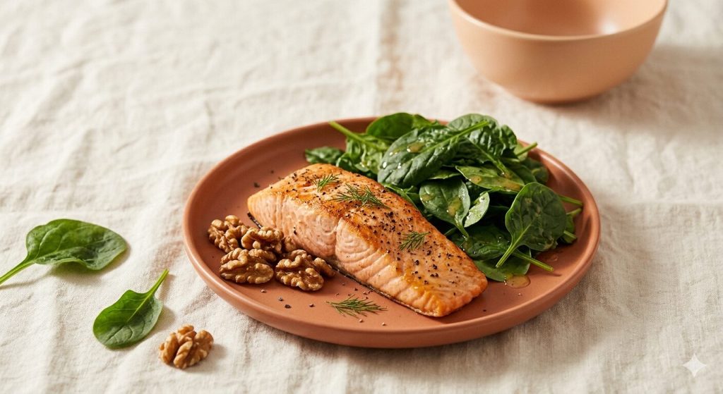 Omega-3 zengini saç dostu öğün